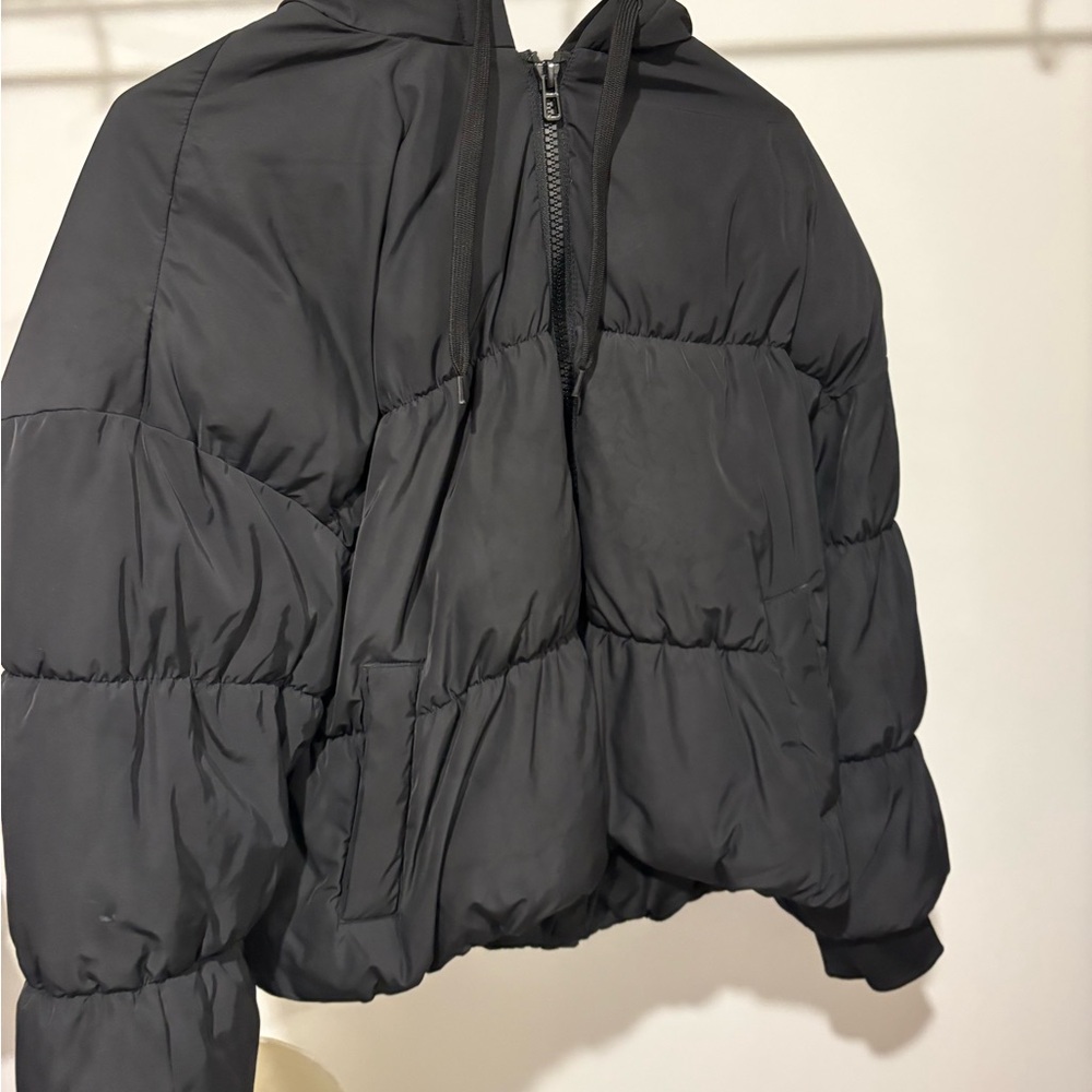 H&M Charcoal Puffer Jacket